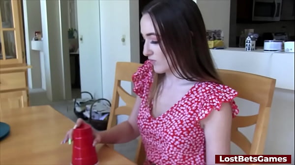 Hard pussy eating as a strip Liars Dice game ends between these girls