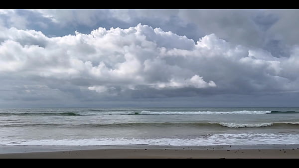 How nice – chubby Mexican girl strips naked on the beach