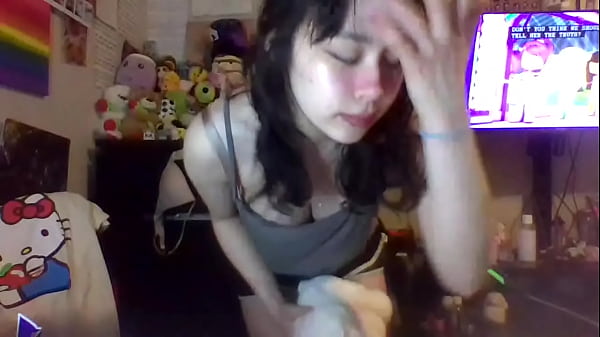 Excited Little Teen Strips Teases like a Slut