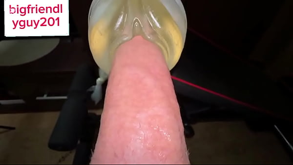 Guy Moaning while Fucking Fleshlight until Creampie with Dirty Talk and Intense Orgasm