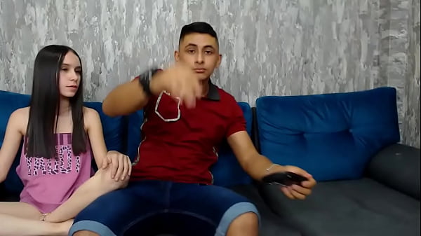 Stepmother watches her stepdaughter fuck her son-in-law