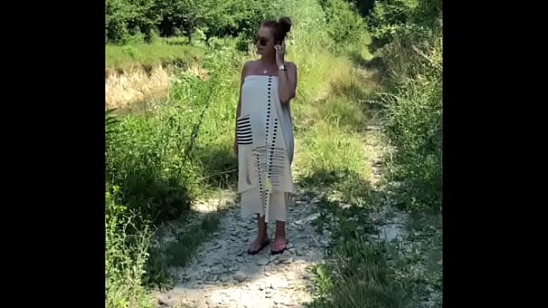 Helga showing her naked body