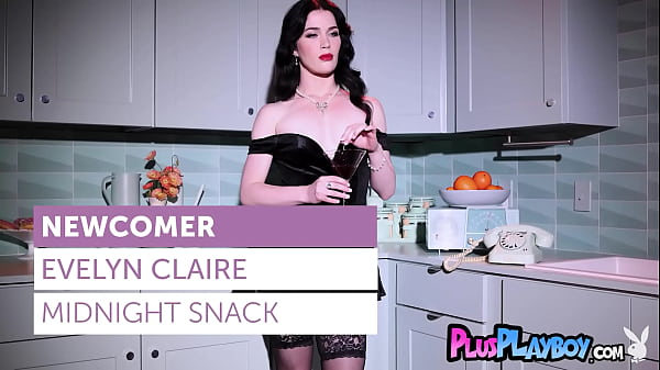 Nice looking Evelyn Claire hot posing in sexy clothes and hot stockings