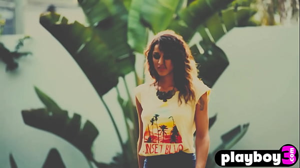 Big tits Latina posed in lingerie before big ass blonde MILF stripteased