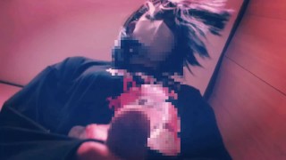 女装 子crossdresser　私のおちんぽから出るミルクあなたにぶっかけても良いですか♡♡　Facial cum　Bukkake